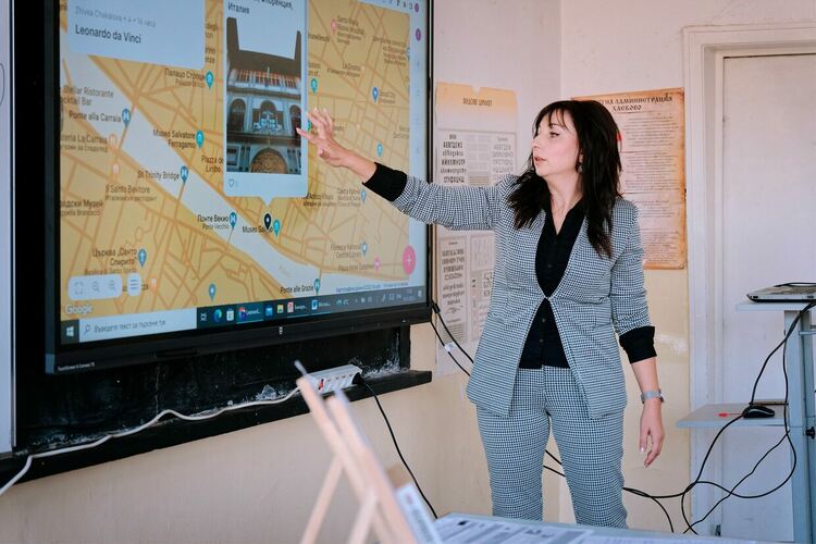 Изкуство и средиземноморски аромати в гимназията по туризъм