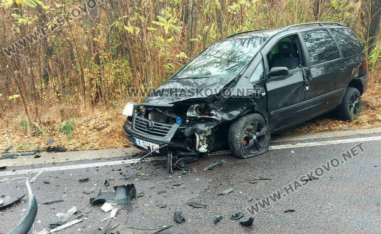 Три коли катастрофираха между Хасково и Харманли заради спукана гума