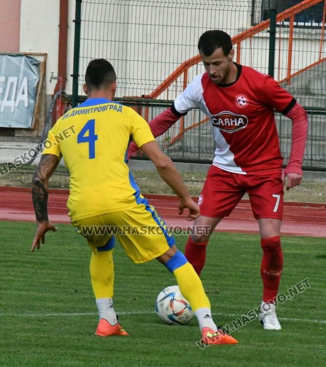 „Саяна Хасково“ победи „Димитровград“ с 4:0