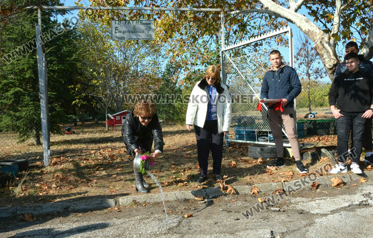 Бивша строителна площадка става училищно опитно поле