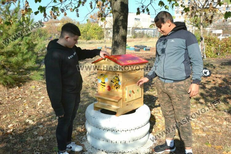 Бивша строителна площадка става училищно опитно поле