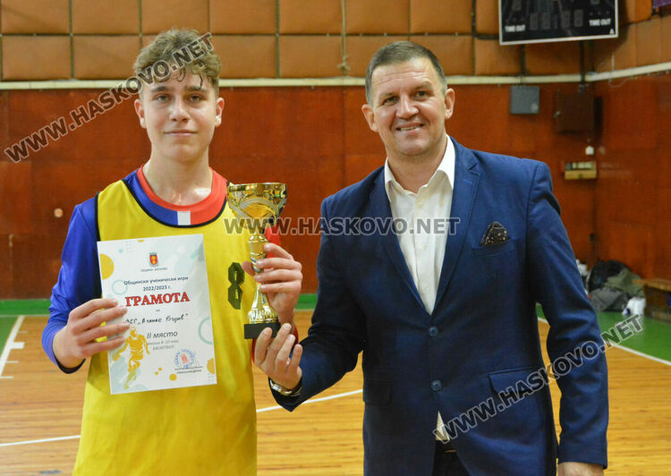 ПМГ с 3 шампионски отбора в ученическото първенство по баскетбол