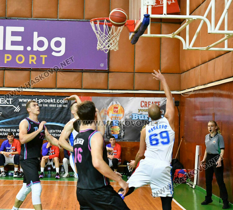 Баскетболистите на Хасково се наложиха над “Пловдив Мамбас” и взеха пета поредна победа