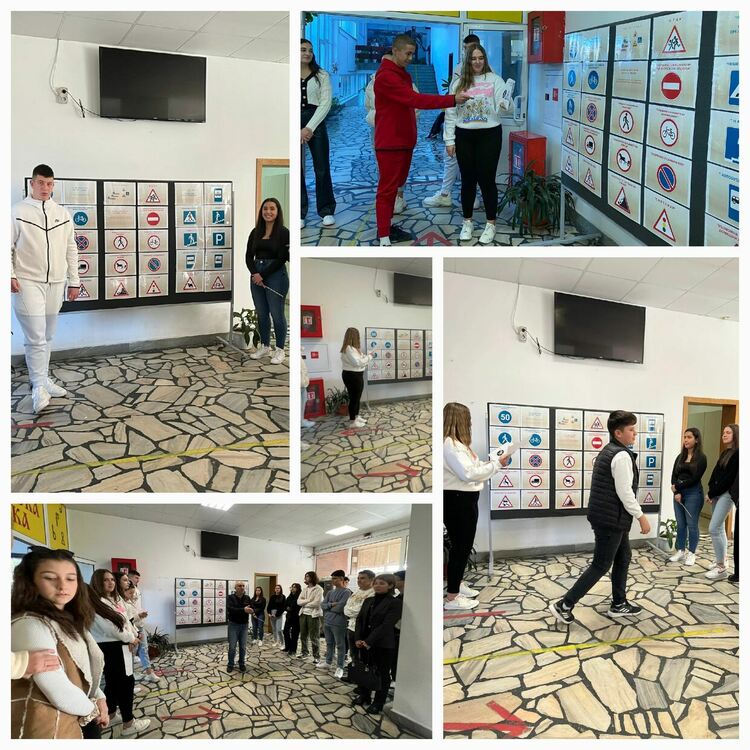 Инициатива „Животът е поредица от пътни знаци“  в ЕГ „Христо Ботев“