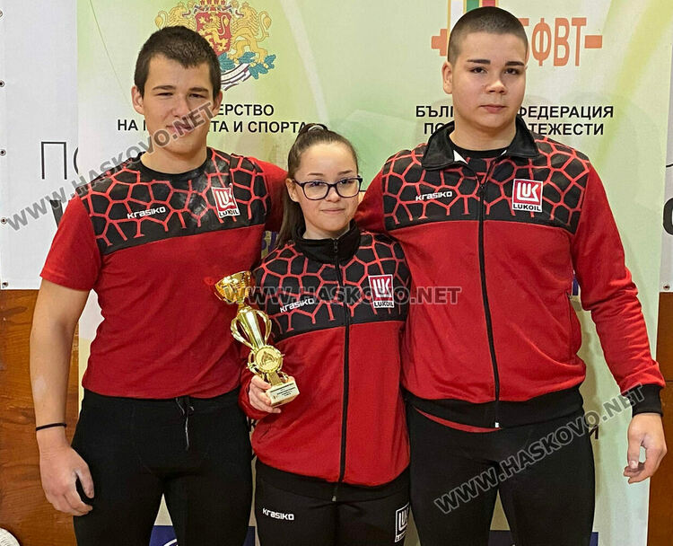 2 отборни купи за хасковските щангисти от Държавното първенство