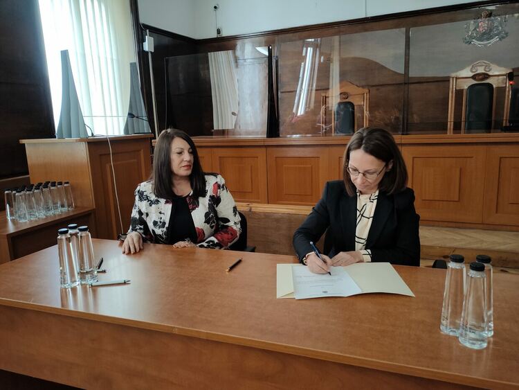 Василка Желева и Павлина Господинова