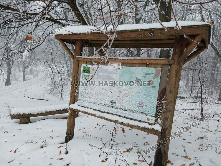 Първи сняг на Аида привлича хасковлии