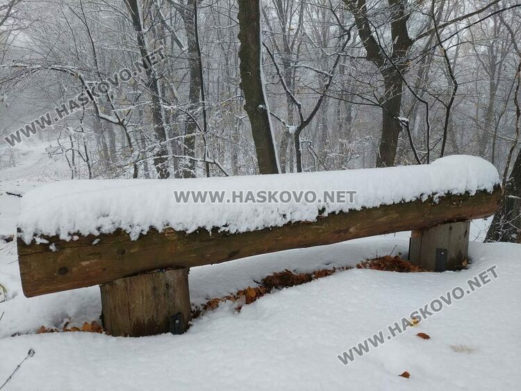 Първи сняг на Аида привлича хасковлии