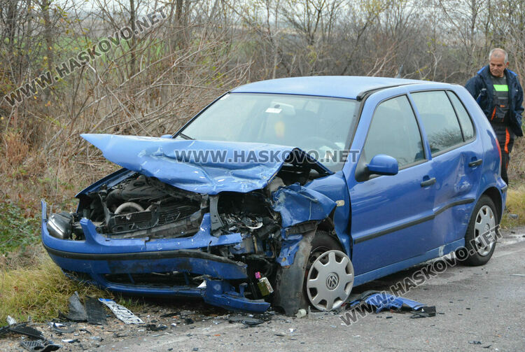 3 коли катастрофираха между Хасково и Манастир, има ранени
