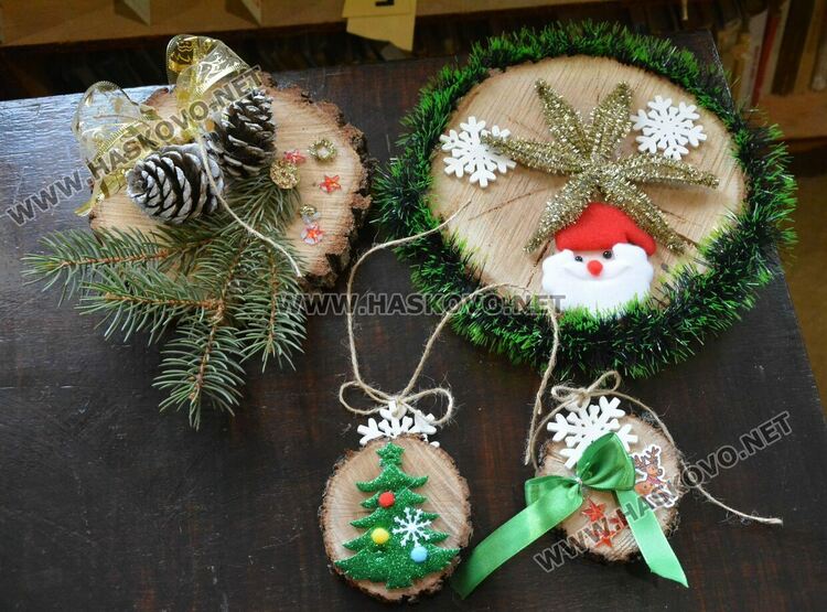 Коледна работилница в читалището в Конуш