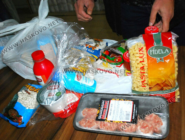270 души с увреждания от Хасково ще получат пакети с хранителни продукти