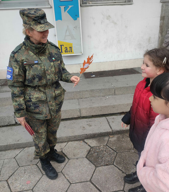 Деца от Хасково се включиха в инициатива на МВР за безопасно поведение на пътя