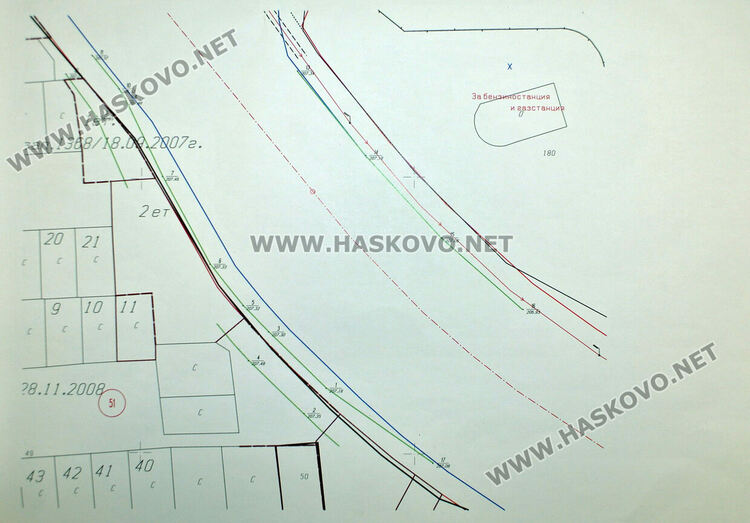 Главният архитект на Хасково: Строежът край „Дунав“ е законен, тротоарът не е на мястото си
