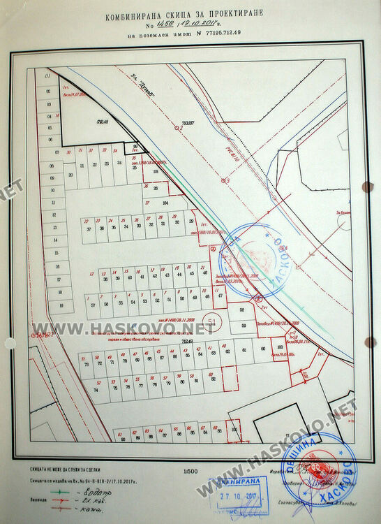 Главният архитект на Хасково: Строежът край „Дунав“ е законен, тротоарът не е на мястото си
