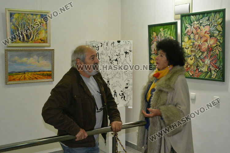 Хасковските художници споделиха с публиката най-новите си картини в галерия „Форум“