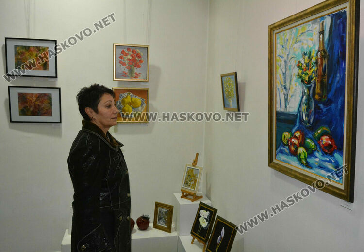 Хасковските художници споделиха с публиката най-новите си картини в галерия „Форум“