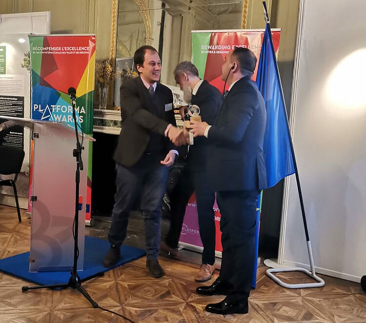 Община Хасково с престижната награда от Съвета на европейските общини и райони