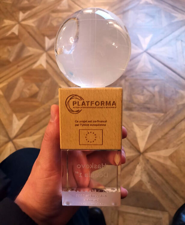 Община Хасково с престижната награда от Съвета на европейските общини и райони