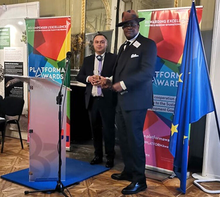 Община Хасково с престижната награда от Съвета на европейските общини и райони