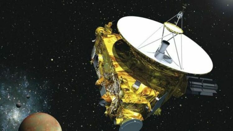 Външна граница: Концепция на художник за сондата New Horizons. Кредит: NASA/SwRI/Johns Hopkins APL