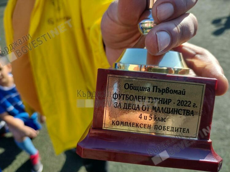 Футболният отбор на ОУ”П.Яворов” спечели безапелацинно турнира за деца от малцинствата