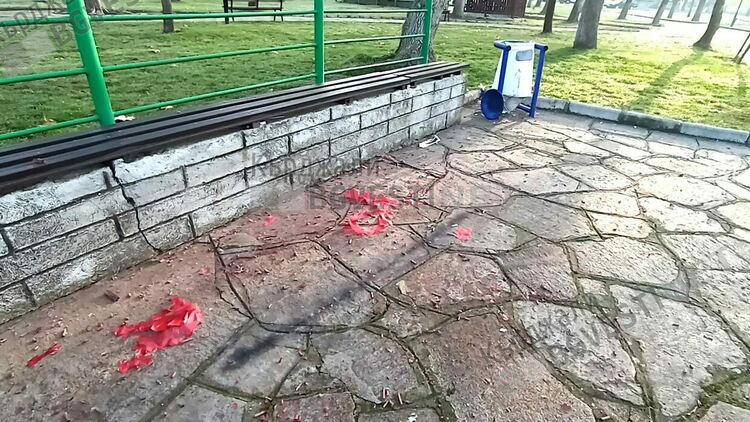 Погром в Новогодишната нощ с бомбички в Момчилград