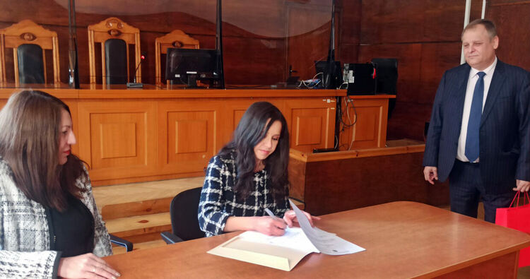 Антоанета Митрушева встъпи в длъжност като съдия в Административен съд – Хасково