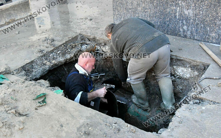 Част от Хасково без вода заради авария