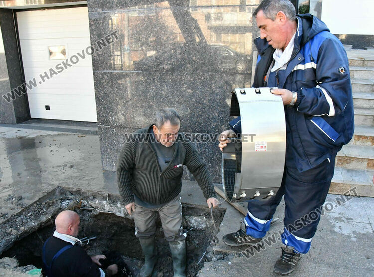 Част от Хасково без вода заради авария
