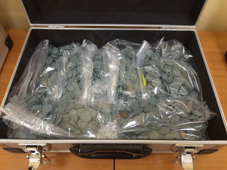 България върна трафикирани антични монети на Турция