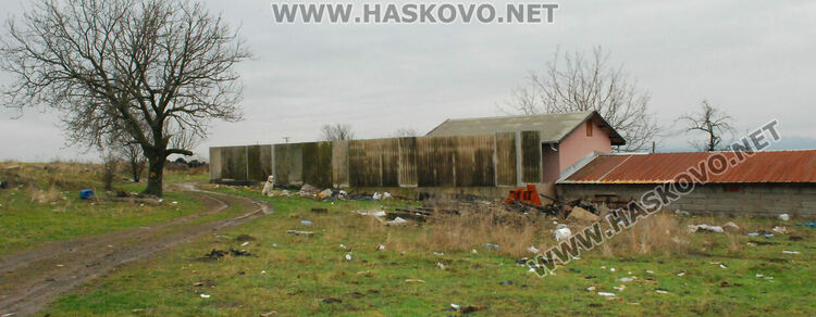 Купища гуми, битови отпадъци и кости в покрайнините на Хасково