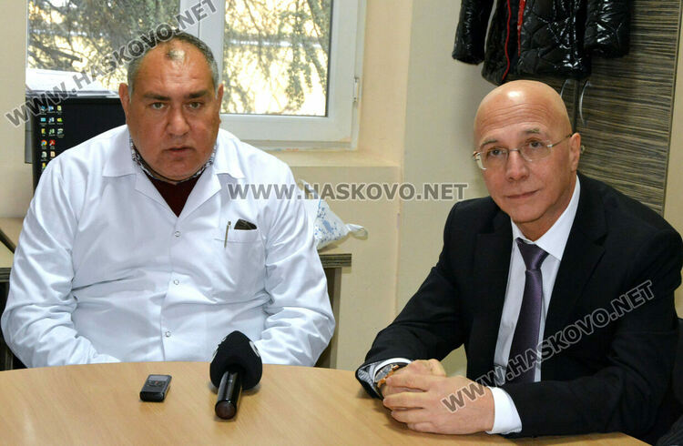 д-р Георги Гелов и д-р Славчо Близнаков