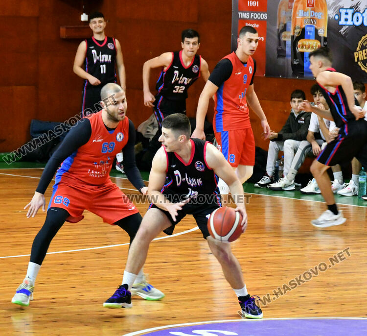 Местно баскетболно дерби в контрола между Хасково и Димитровград