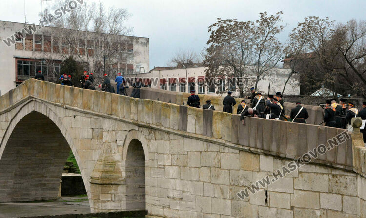 Родолюбци възстановиха събитията от Освобождаването на Харманли 