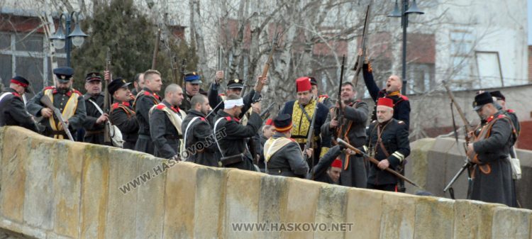 Родолюбци възстановиха събитията от Освобождаването на Харманли 