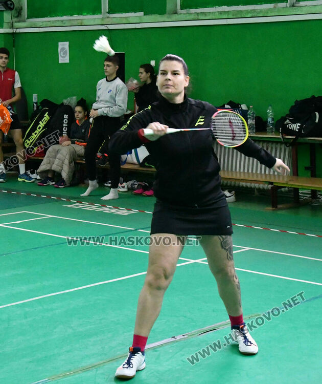 Наградиха победителите на двойки в международния турнир по бадминтон 