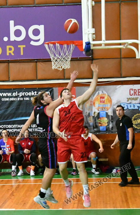 Баскетболистите на „Хасково“ записаха две убедителни победи