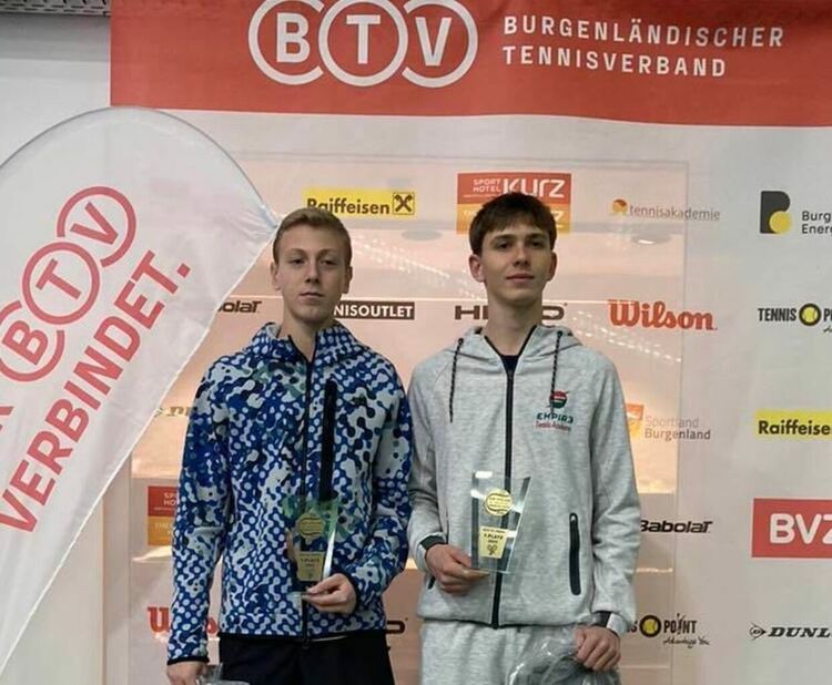 Георги Георгиев триумфира с титлата на двойки на турнир от ITF в Австрия