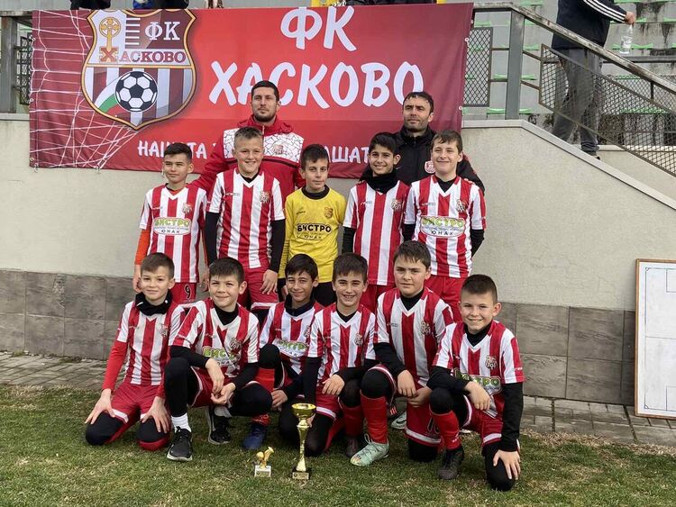 Младите футболисти на „Хасково“ спечелиха турнир, Павлин Златков - голмайстор