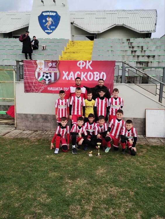 Младите футболисти на „Хасково“ спечелиха турнир, Павлин Златков - голмайстор