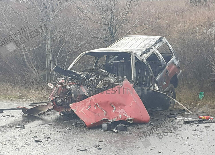 Премахнаха билборда - убиец на пътя Кърджали - Момчилград/снимки/