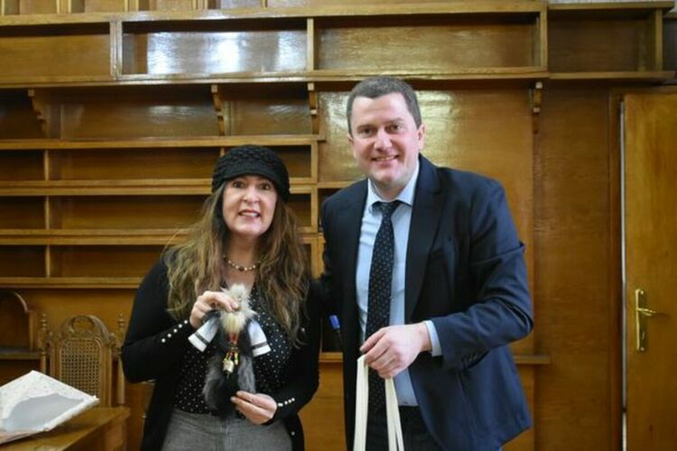 Кметът на община Перник Станислав Владимиров и областният управител Людмил Веселинов се срещнаха с посланика на САЩ Херо Мустафа