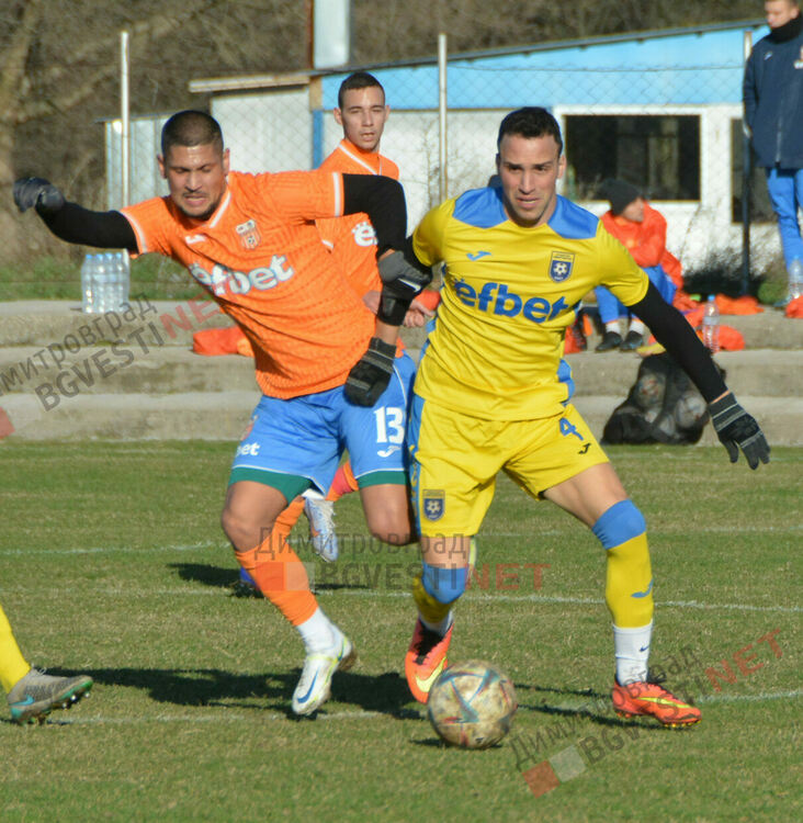Отборите на Димитровград и Сливен НЕ се победиха