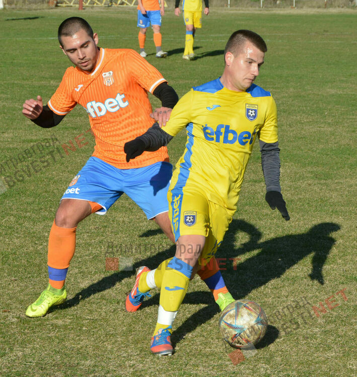 Отборите на Димитровград и Сливен НЕ се победиха