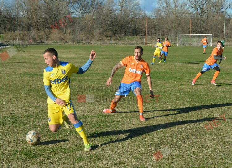 Отборите на Димитровград и Сливен НЕ се победиха