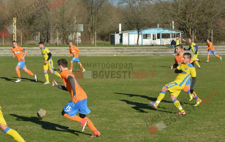 Отборите на Димитровград и Сливен НЕ се победиха