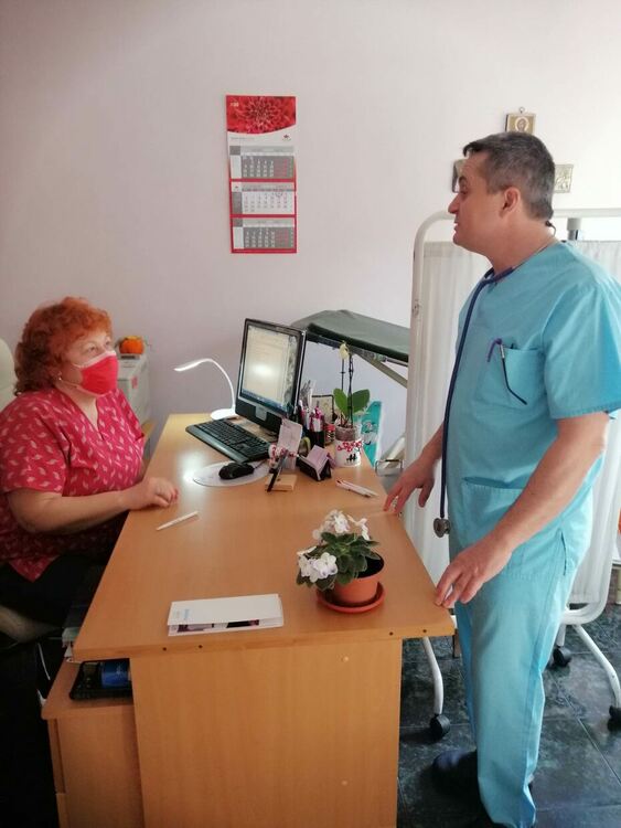 д-р Наделина Кръстева и д-р Красимир Събев