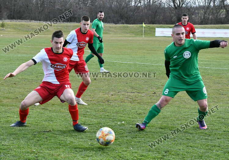 „Саяна Хасково“ победи „Загорец“ с 2:0 в контрола