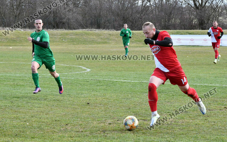 „Саяна Хасково“ победи „Загорец“ с 2:0 в контрола