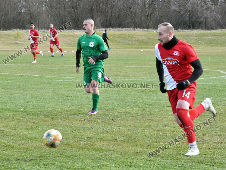 „Саяна Хасково“ победи „Загорец“ с 2:0 в контрола